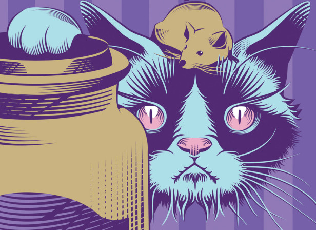 Cat and Mouse in Partnership / Grimm's Fairy Tales