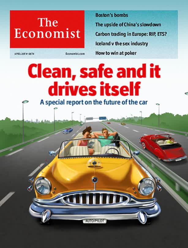 Drive O'Matic cover / The Economist