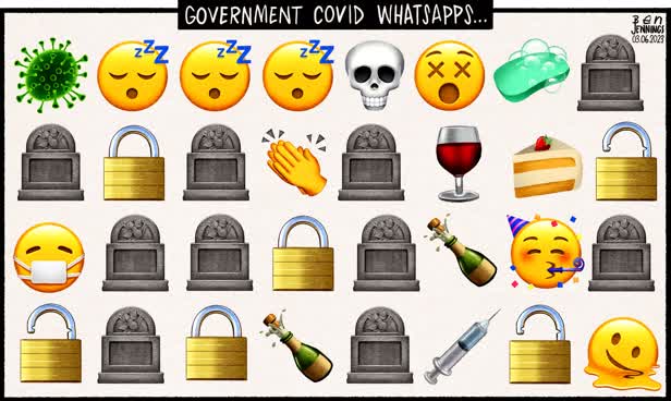 Government Covid Whatsapps / The i Paper