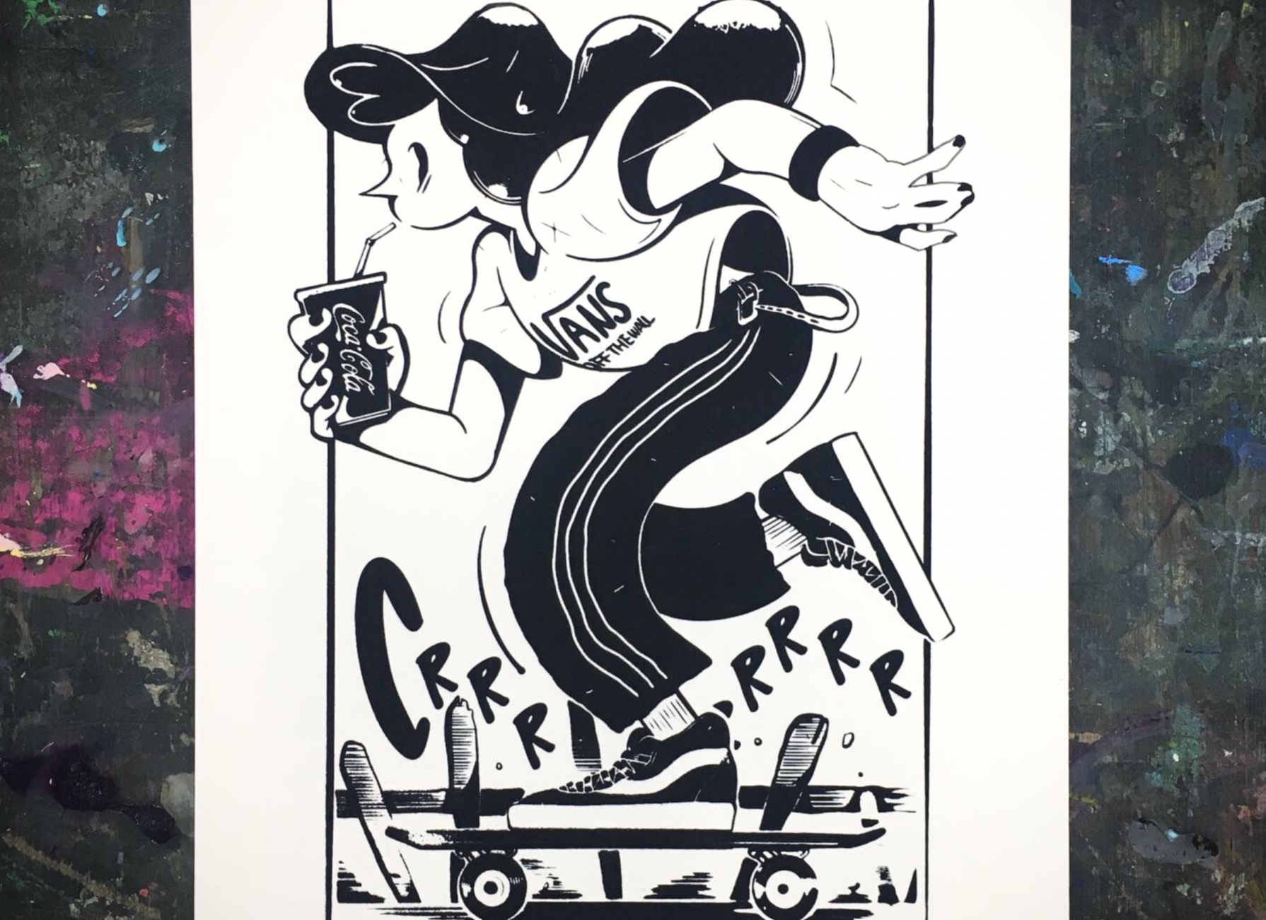 Skater: hand silkscreen : 2019.png