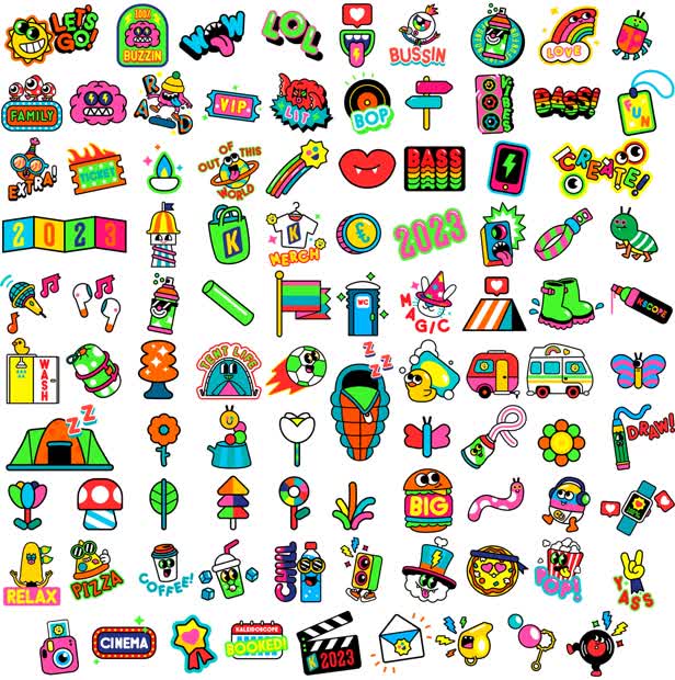 Kaleidoscpe Icons