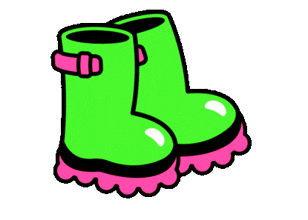 Kaleidoscpe Wellies