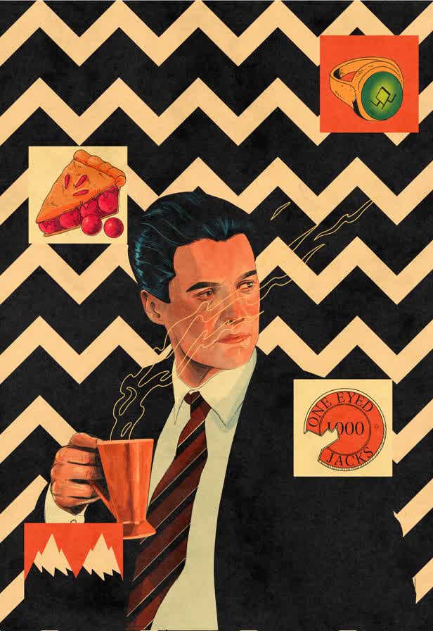 Twin Peaks inspired / Personal work