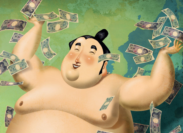 Japan Wades In