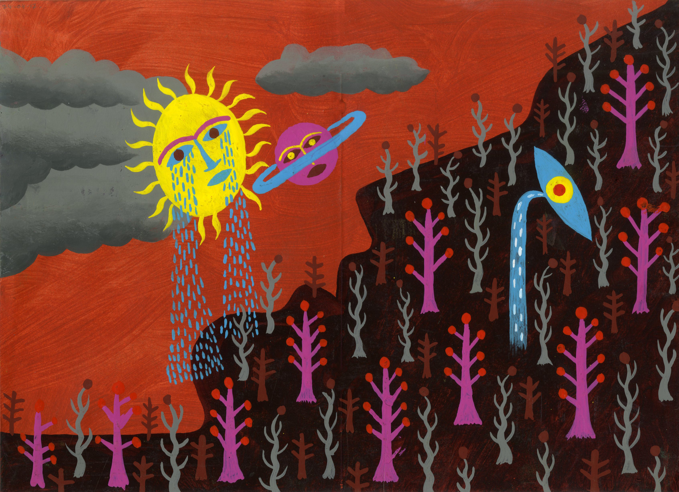 Sun Crying on Hill.JPG