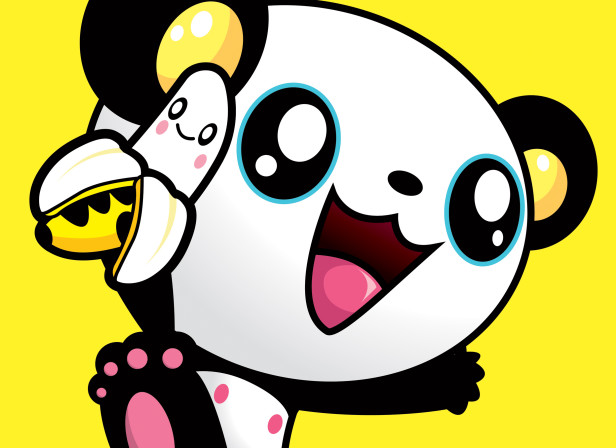Jumping Panda Character