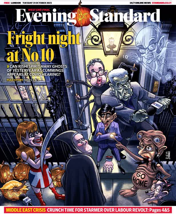 Halloween 2023 cover / Evening Standard
