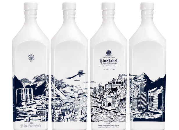 Johnnie Walker Blue Label / Mumbai Bottle