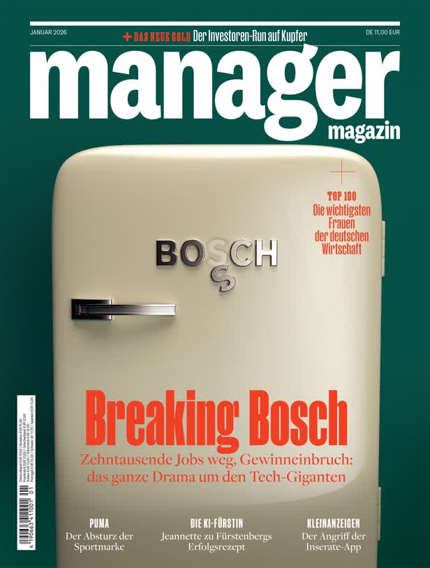 Bosch overstretched cover / Manager Magazine