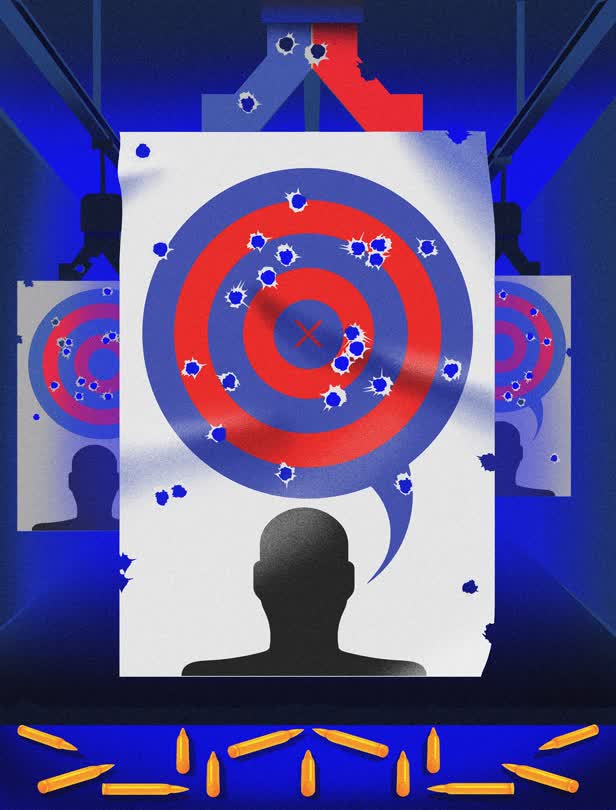 Charlie Kirk Murder aftermath  / Majalla Magazine